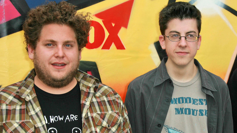 Tapis rouge Jonah Hill et Christopher Mintz-Plasse 