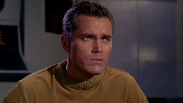 Jeffrey Hunter comme Christopher dans Pike Star Trek