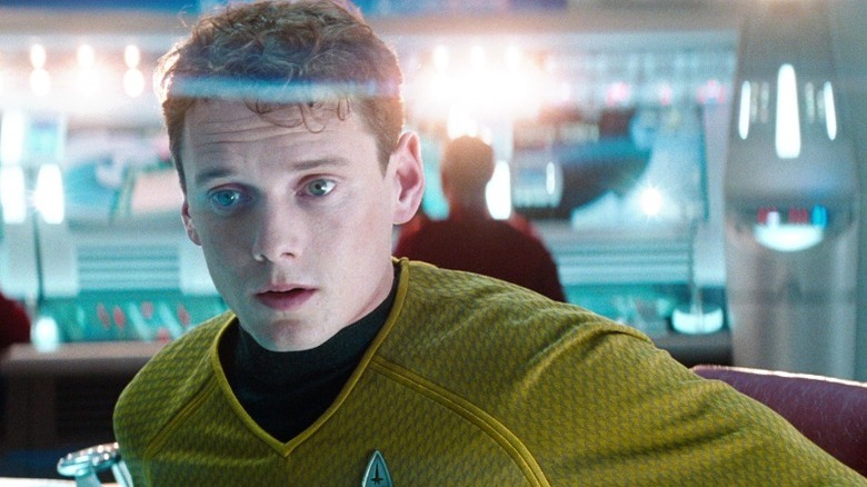 Anton Yelchin dans le rôle de Pavel Chekov dans Star Trek