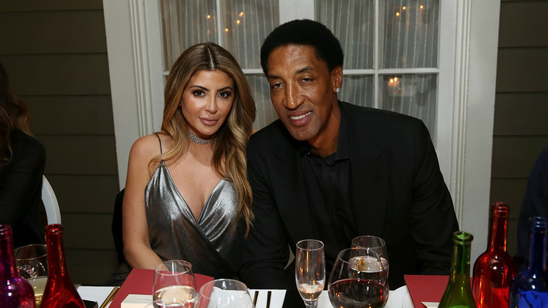 Larsa et Scottie Pippen au dîner