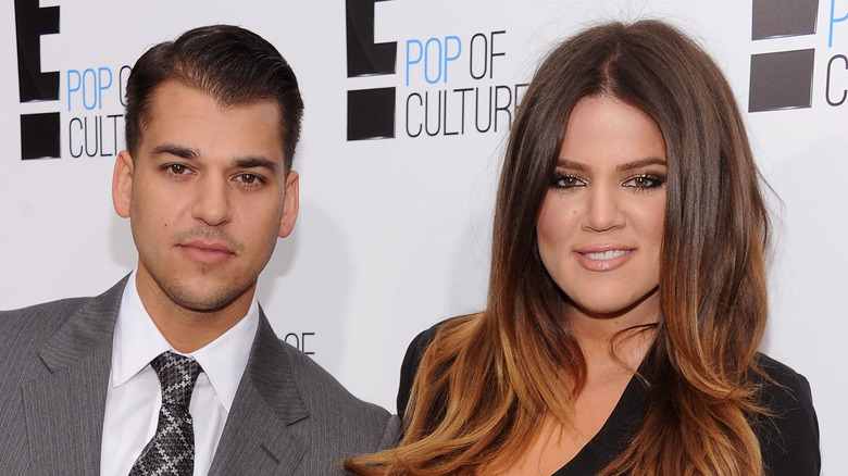 Rob Kardashian avec Khloé Kardashian