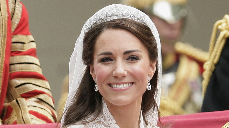 Kate Middleton à son mariage 