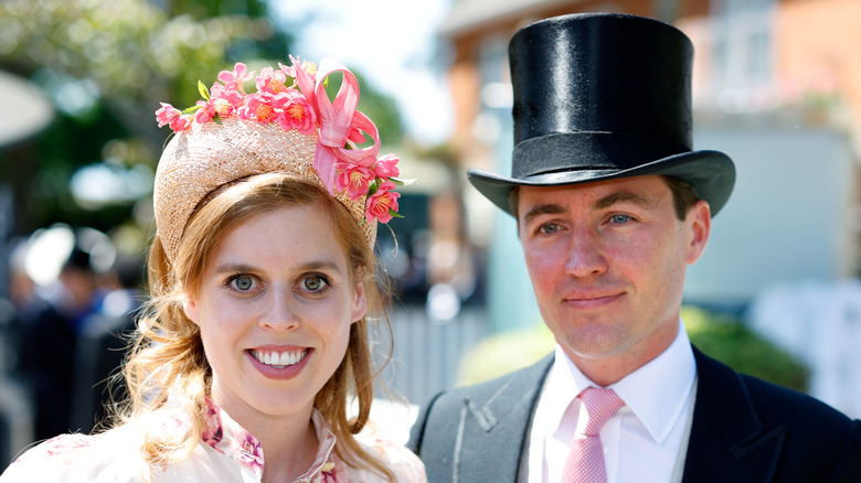 Princesse Beatrice et Edoardo Mapelli Mozzi