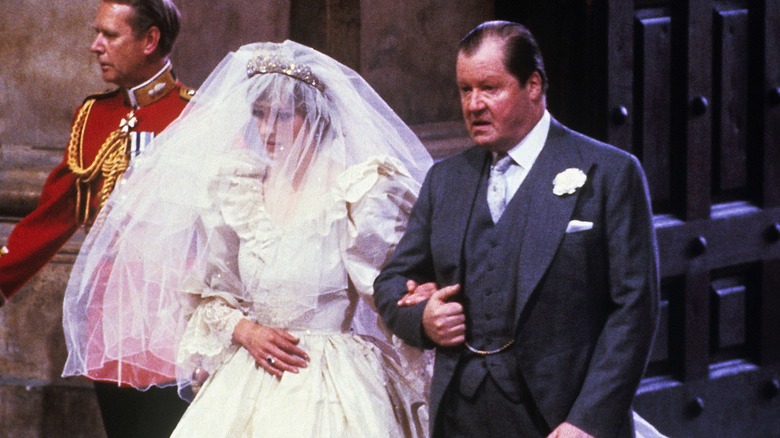 La princesse Diana à son mariage 