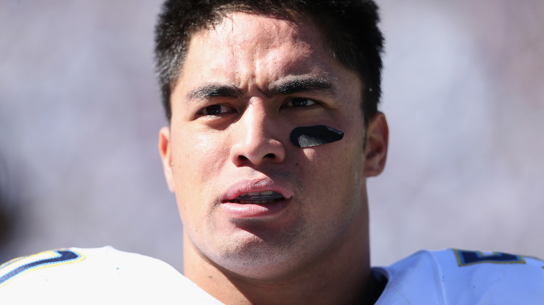 Manti Te'o, sur le terrain