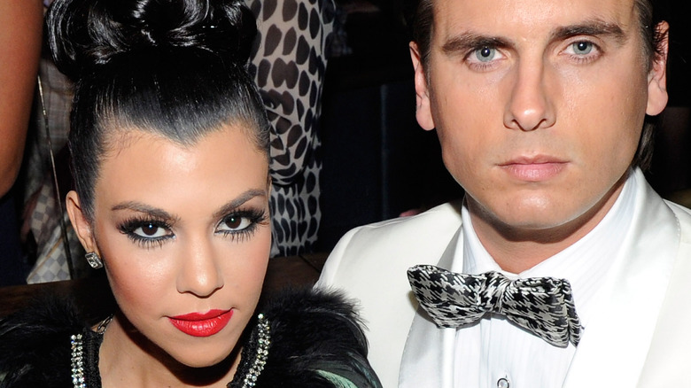 Kourtney Kardashian avec Scott Disick