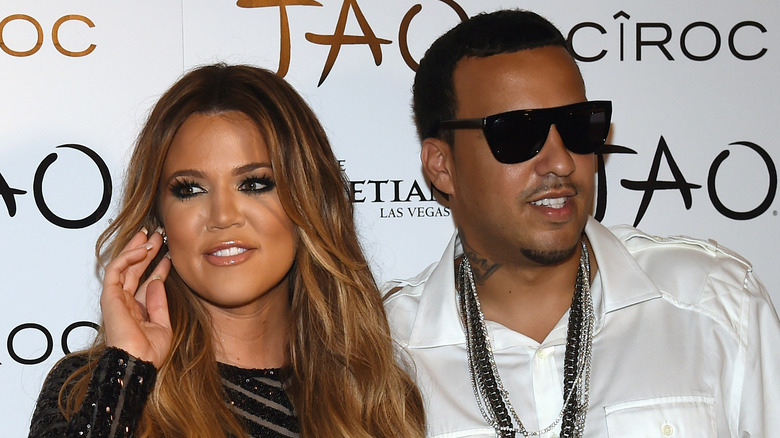 Khloe Kardashian pose avec French Montana