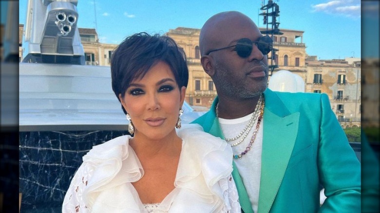 Kris Jenner avec Corey Gamble