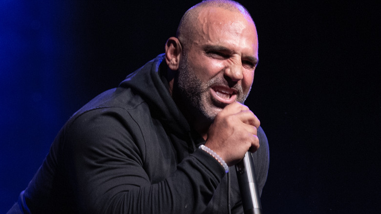 Joe Gorga avec micro