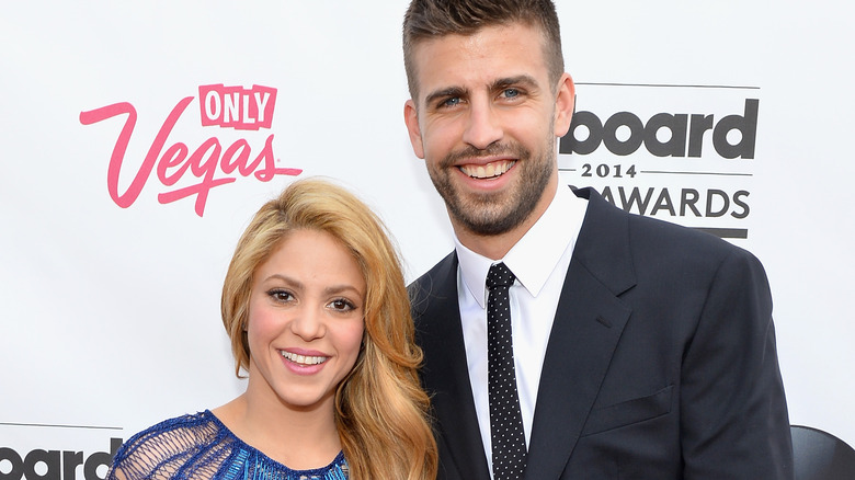 Shakira et Gerard Pique rient ensemble