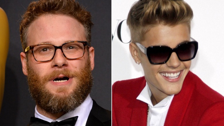 Image partagée de Seth Rogen et Justin Bieber