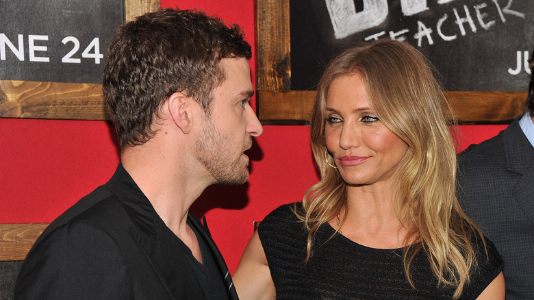 Justin Timberlake et Cameron Diaz parlent