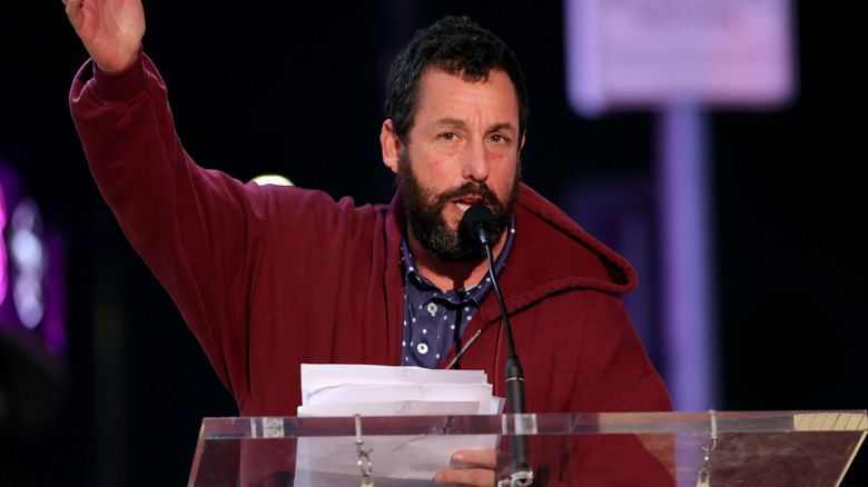 Adam Sandler parlant