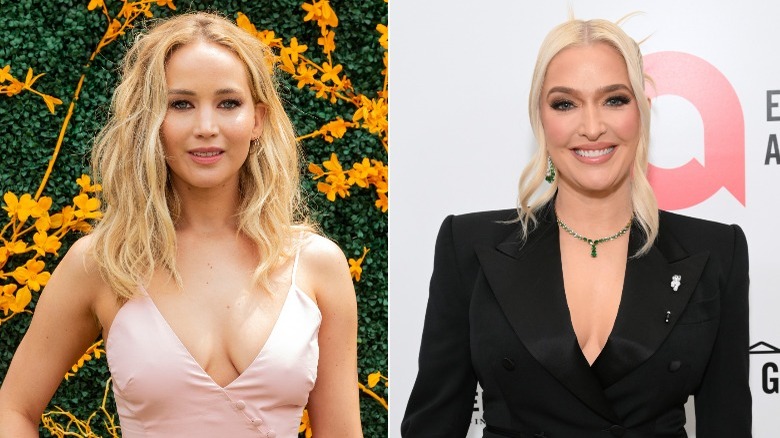 Jennifer Lawrence et Erika Jayne côte à côte