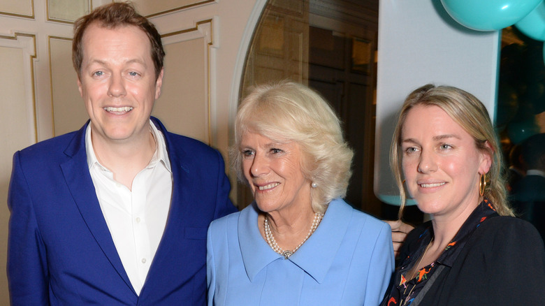 Tom Parker Bowles, Camilla Parker Bowles et Laura Lopes à l'événement