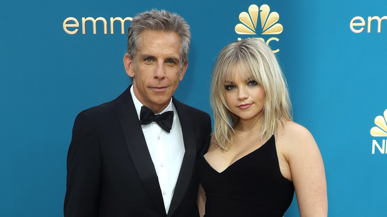 Ben Stiller et Ella Stiller sur le tapis rouge