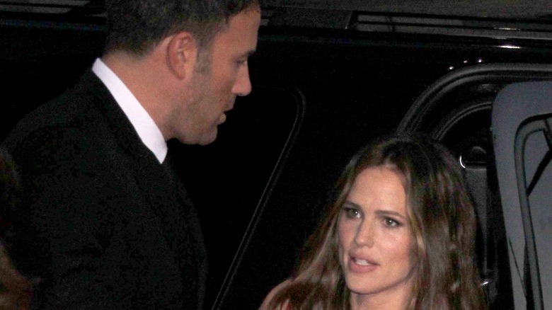 Jennifer Garner et Ben Affleck sérieux