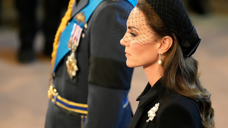 Kate Middleton de profil