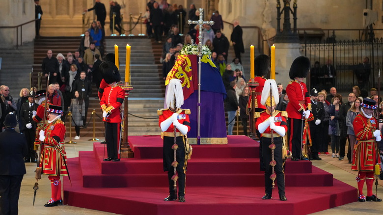 Le cercueil de la reine Elizabeth II