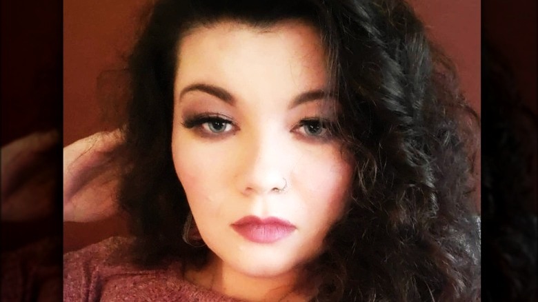 Selfie aux cheveux bouclés d'Amber Portwood 