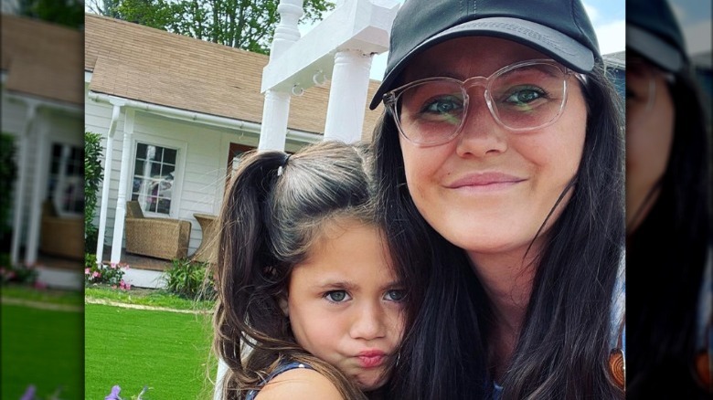 Jenelle Evans avec sa fille selfie