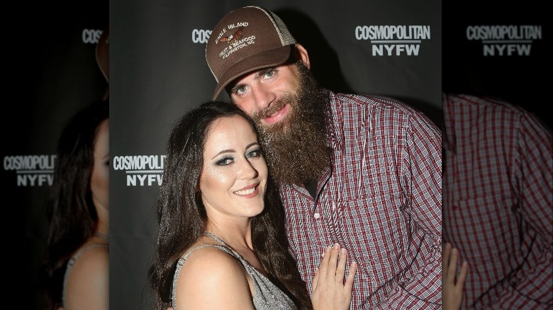 Jenelle Evans embrassant David Eason