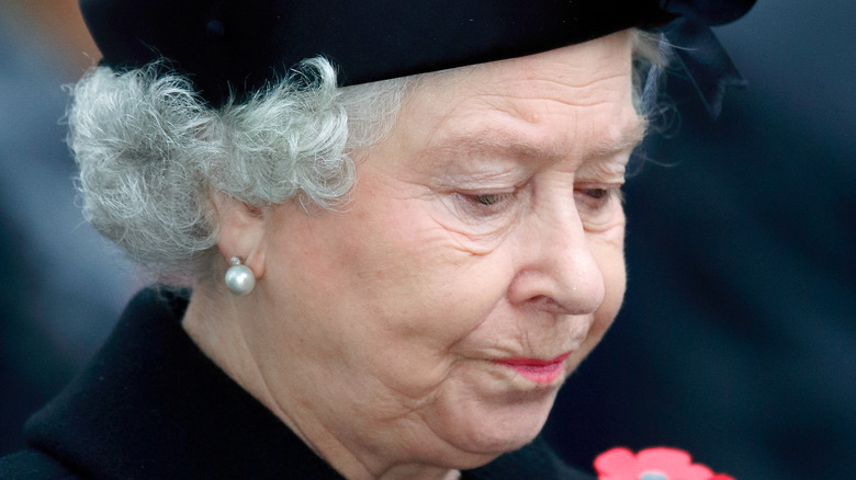 La reine Elizabeth II lors d'un événement 