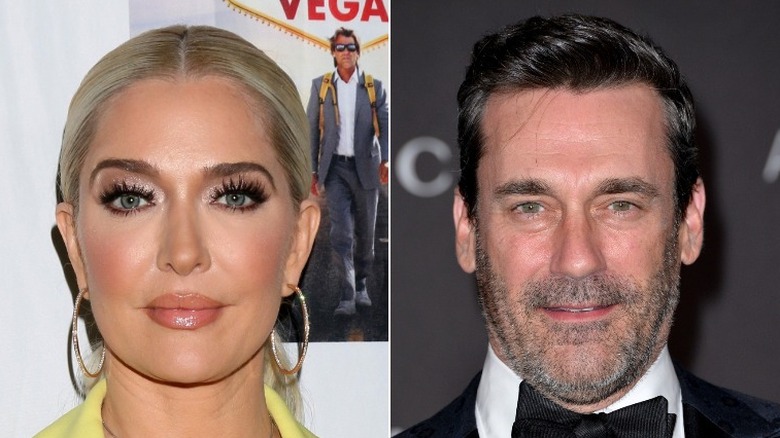 Erika Jayne et Jon Hamm côte à côte