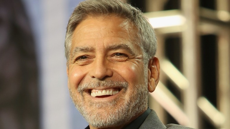 George Clooney souriant 