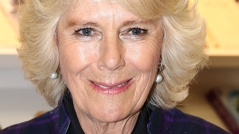 Camilla Parker Bowles souriante