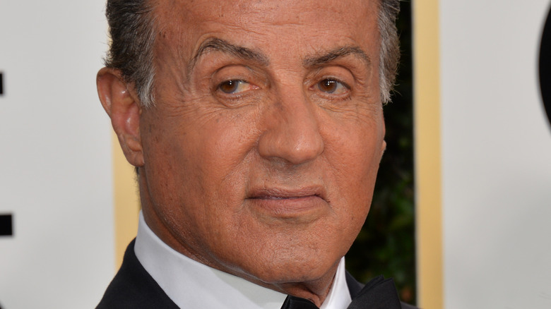 Sylvester Stallone sur le tapis rouge