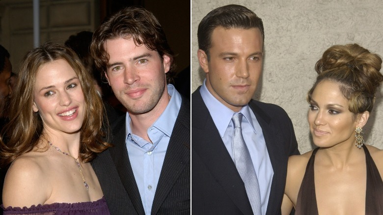 Jennifer Garner et Scott Foley, Ben Affleck et Jennifer Lopez