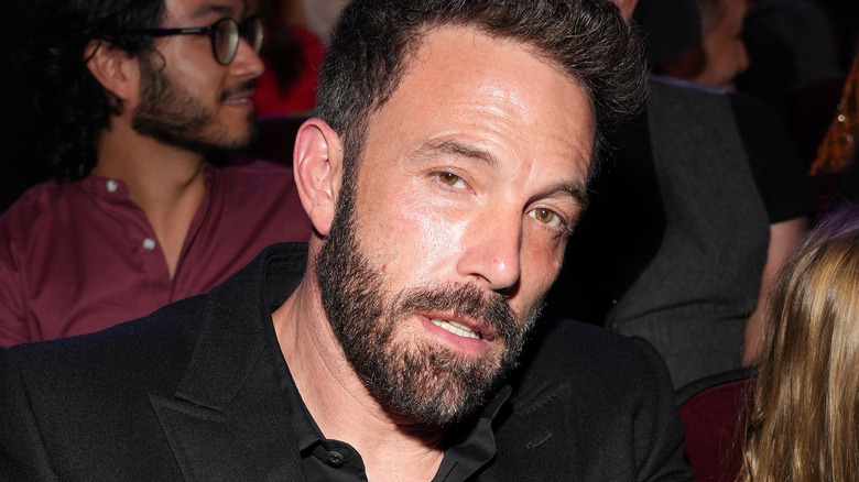 Ben Affleck a l'air fatigué de l'événement