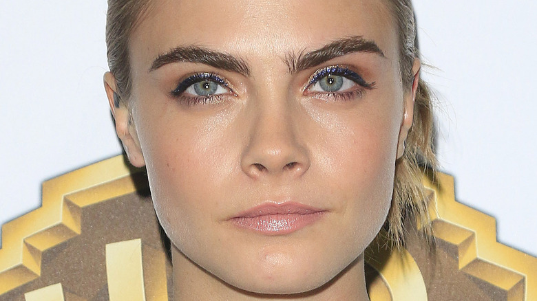 maquillage cara delevigne