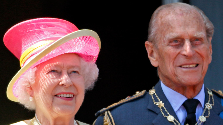 La reine Elizabeth et le prince Philip