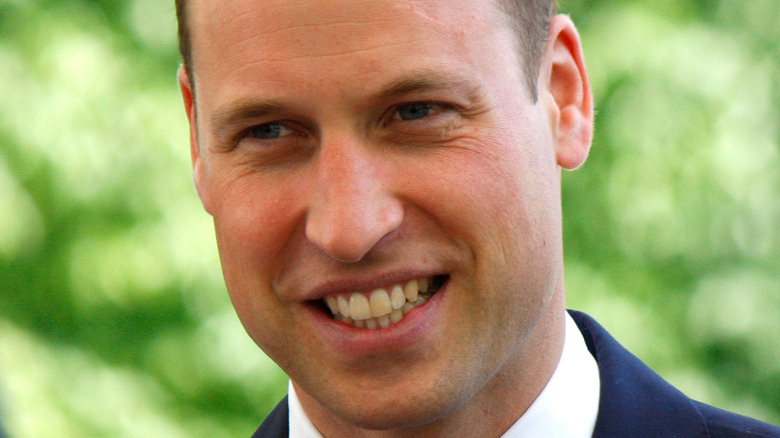 Prince William, souriant