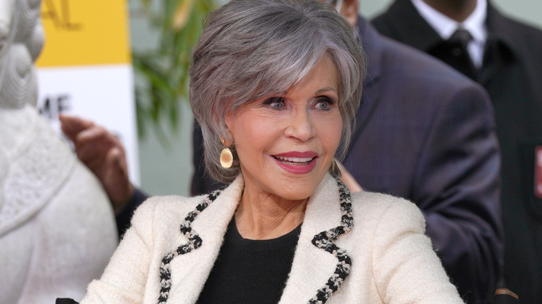 Jane Fonda souriante