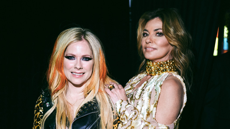 Avril Lavigne avec Shania Twain