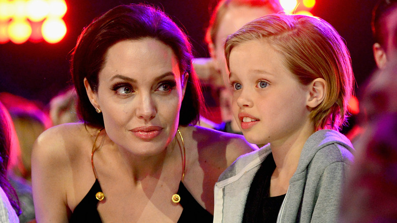 Angelina Jolie et Shiloh Jolie Pitt en spectacle