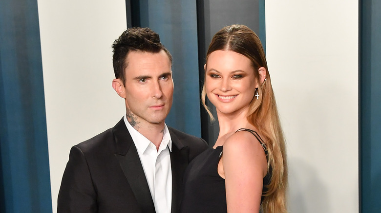 Adam Levine et Behati Prinsloo 