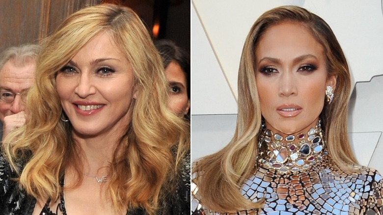 Madonna et Jennifer Lopez côte à côte