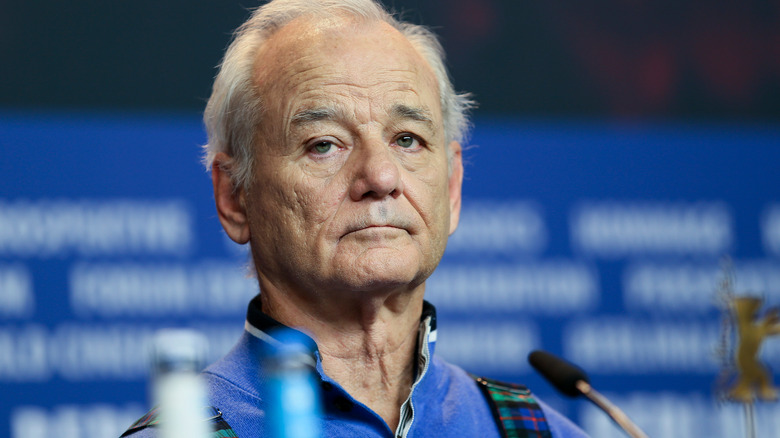 Bill Murray a l'air sombre