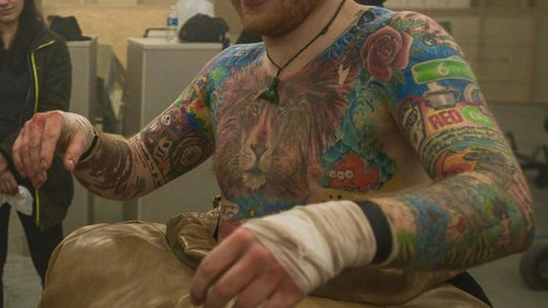 Le tatouage d'Ed Sheeran