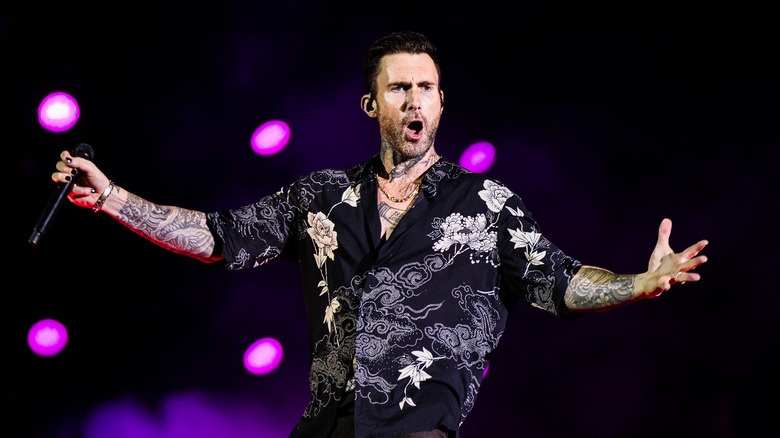 Adam Levine sur scène