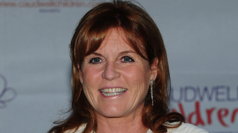 Sarah Ferguson souriante