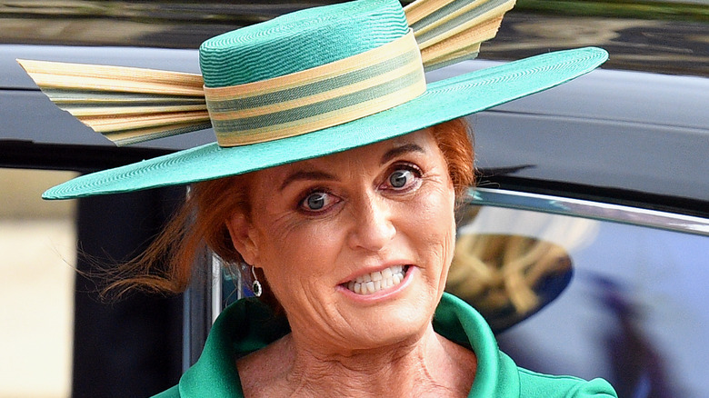 Sarah Ferguson fait la grimace