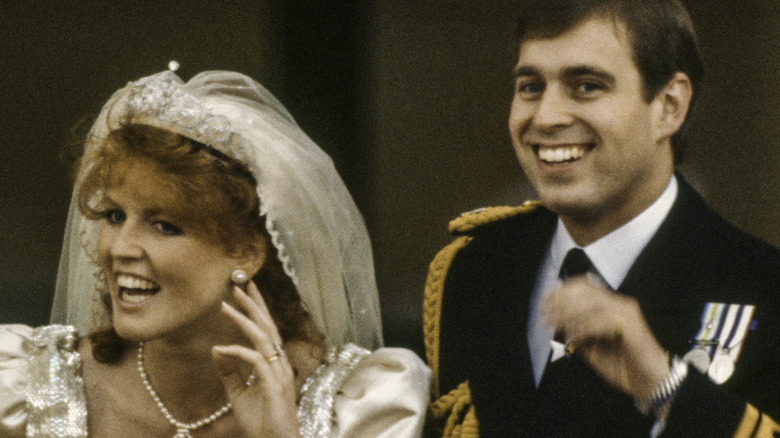 Mariage du prince Andrew et de Sarah Ferguson