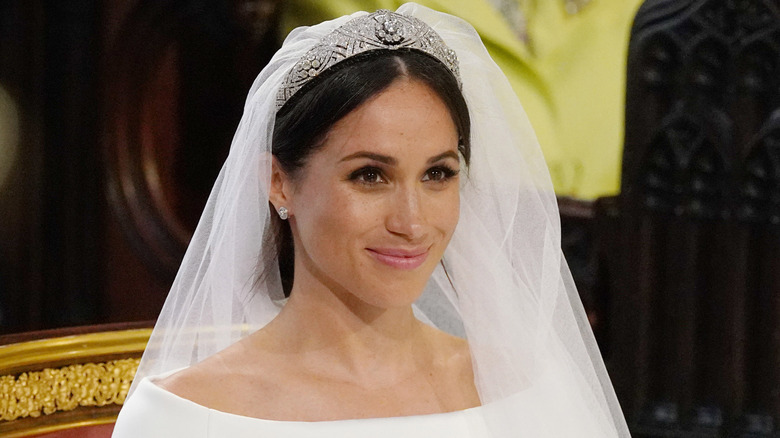 Meghan Markle le jour de son mariage