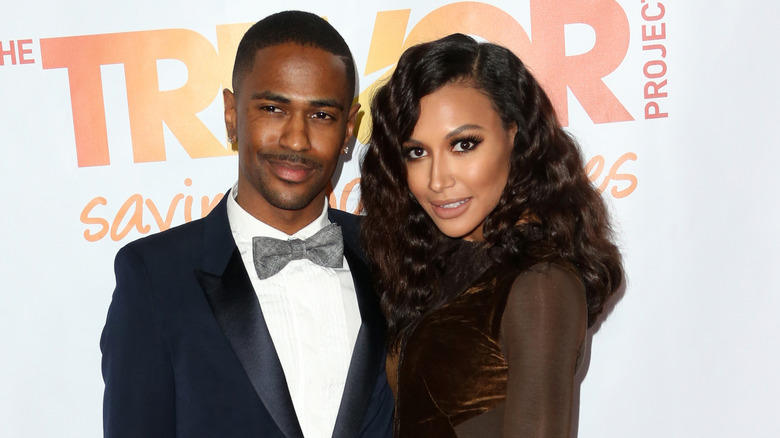 Big Sean et Naya Rivera sur le tapis rouge