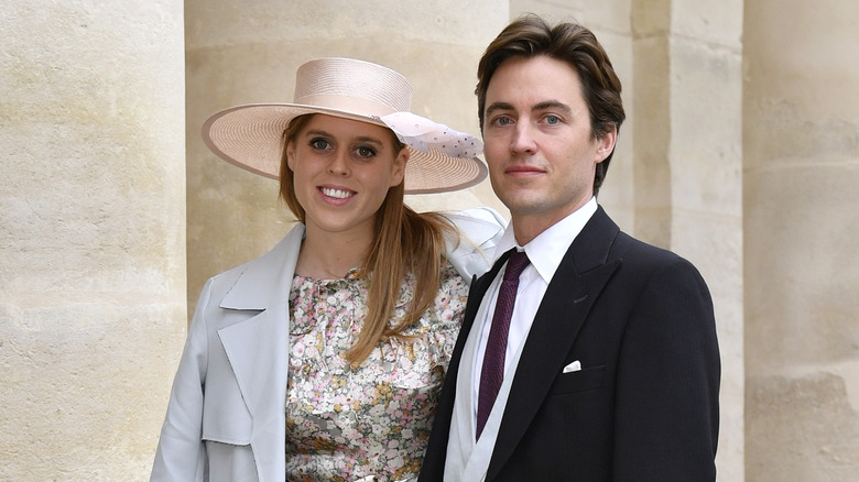 Princesse Beatrice et Edoardo Mapelli Mozzi